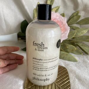 Philosophy Fresh Cream & Mint Shower Gel - White